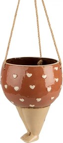 Keramický závesný kvetináč nohy ženy Woman Planter - 17*15*20 cm
