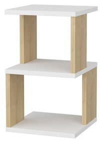 Nočný stolík Carter White Oak
