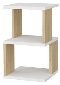 Nočný stolík Carter White Oak