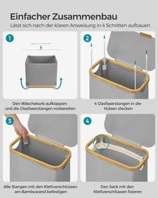 Kôš na bielizeň 65L LCB506G01