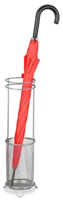 Kovový stojan na dáždniky RD47528, strieborný