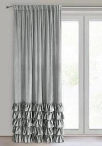 ZATEMŇOVACÍ ZÁVES NA PÁSKE CARLI 140X270 CM STRIEBORNÁ