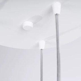 Sollux SL.1694 - Luster na lanku LIRO 3xGU10/10W/230V biela