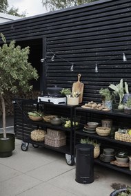 House Doctor Plechový obal na kvetiny Pile Green Menší
