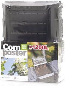 Bestent Kompostér 1200L Black MODULE COMPOGREEN