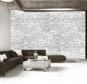 Artgeist Fototapeta - White Brick Veľkosť: 200x140, Verzia: Premium