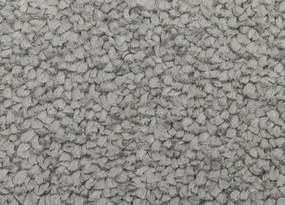 Koberce Breno Metrážny koberec CASHMERE 108, šíře role 400 cm, sivá