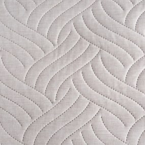 PREHOZ NA POSTEĽ LEN 200X220 CM BÉŽOVÝ