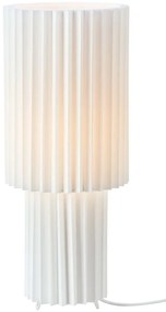 Biela stolová lampa s textilným tienidlom (výška 45 cm) Catis – Markslöjd