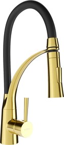 Mexen Aster batéria kuchynská, zlatá/čierna - 73450-57