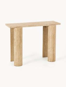 Travertínový konzolový stolík Disa