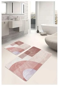 Zamatové kúpeľňové predložky v súprave 2 ks 60x100 cm – Mila Home