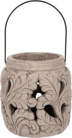 Betónový lampáš sivý FD6519
