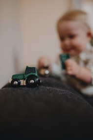 Brio – Traktor s prívesom a nákladom