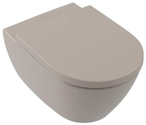 Villeroy & Boch 5614R0AM - Závesné WC SUBWAY 2.0 keramika/béžová