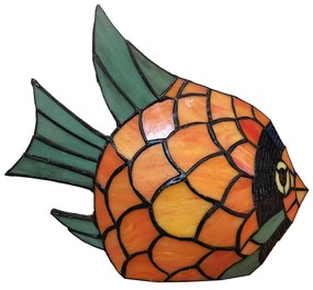 Dekoračná Tiffany lampa RYBA 29*23*18