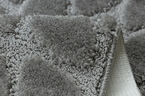 Kúpeľňový koberček SUPREME STONES kamienky, sivý