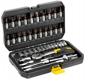 CROWNMAN Box na náradie pre nástrčné kľúče, 46 kusov