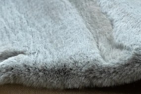 Koberec TEDDY NEW dream 47 strieborný, kruh