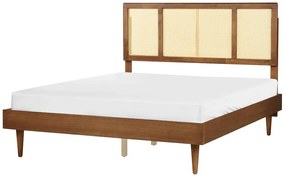 Drevená posteľ 160 x 200 cm svetlé drevo AURAY Beliani