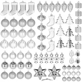 Vianočné ozdoby na stromček 77 ks SPRINGOS CA0159