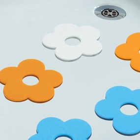 Detské protišmykové podložky v súprave 5 ks do vane 12x11,5 cm Funky – Spirella