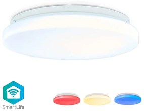 Nedis Nedis WIFILAW11WT - LED RGBW Stmievateľné svietidlo LED/18W/230V 3000-6500K Wi-Fi NE0559