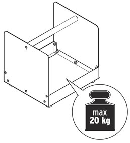 Kôš na kozubové drevo