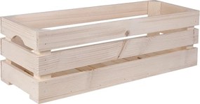 ČistéDrevo Drevená debnička 60x22x20 cm