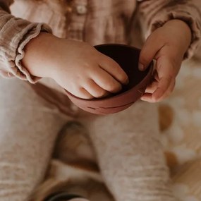 Silikónové stohovacie poháre, zemité