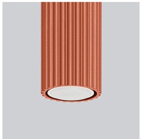 Bodové svietidlo v tehlovej farbe Gleam – Sollux