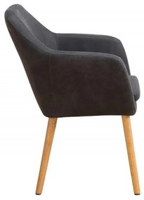 Kreslo Jazmin vintage sivé