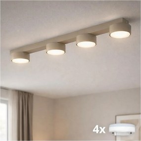 Brilagi - LED bodové svietidlo MONO 4xGX53/30W/230V béžové