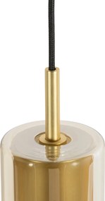 Moderné zavesené svietidlo zlaté pre 1-fázový koľajnicový systém - Iconic Lloyd