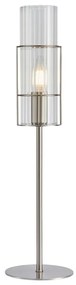 Markslöjd 108557 - Stolná lampa TUBO 1xE14/40W/230V 50 cm lesklý chróm/číra