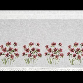 KRÁTKA ZÁCLONA NA PÁSKE ISA 150X60 CM VIACFAREBNÁ