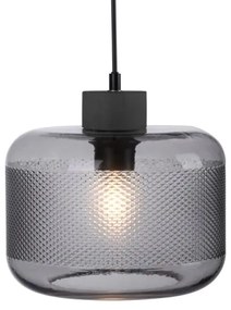 Paul Neuhaus 2005-25 - Luster na lanku BOLETUS 1xE27/10W/230V pr. 23,5 cm šedá