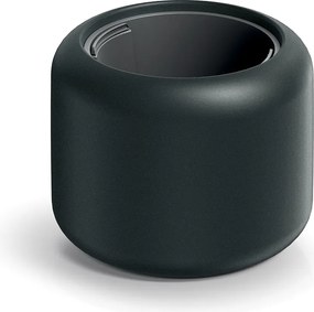 Plastový květináč Ulpo 40x30 cm tmavě šedý