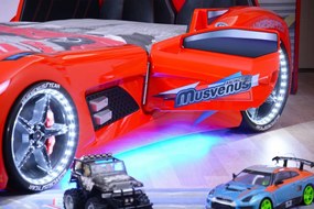 Detská posteľ Auto Mkl červená