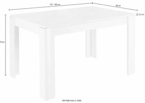 Rozkladací jedálenský stôl ARIA dub sonoma