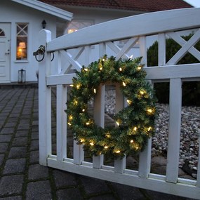 Star trading Vonkajší LED veniec CALGARY ca. 50 cm, 30x LED