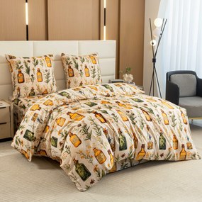 Obliečky z mikrovlákna APOTHECARY krémové Rozmer obliečky: 70 x 90 cm | 140 x 220 cm