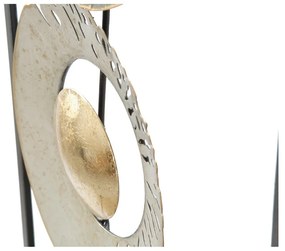 Nástenná kovová dekorácia Mauro Ferretti Ring, 31 × 89,5 cm