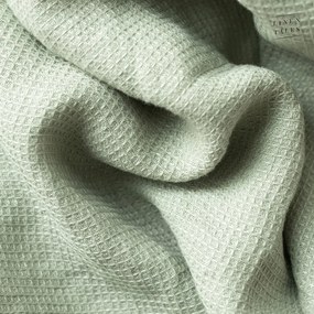Zelený ľanový uterák 30x30 cm - Linen Tales