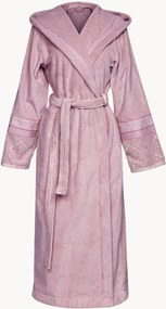 Dámsky župan's kapucňou z bavlneného froté Soft Zellige