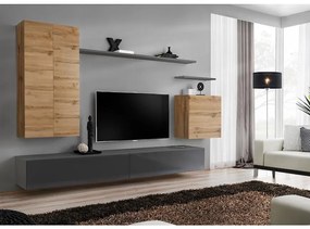 Obývacia stena Switch II Wotan/Grafit