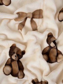 Obliečka na vankúšik mikroplyš Exclusive 40 × 40 cm - Plyšové medvedíky