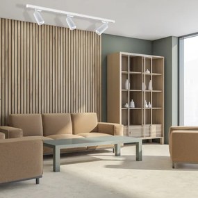 Bodové svietidlo v lištovom systéme MICA 3xGU10/25W/230V biela