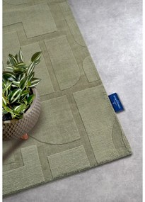 Zelený ručne tkaný vlnený behúň 80x250 cm Alexis – Villeroy&amp;Boch
