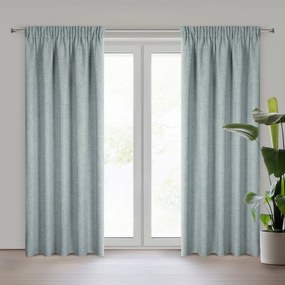 ZÁVES NA PÁSKE JULA2 140X270 CM SVETLOMODRÁ